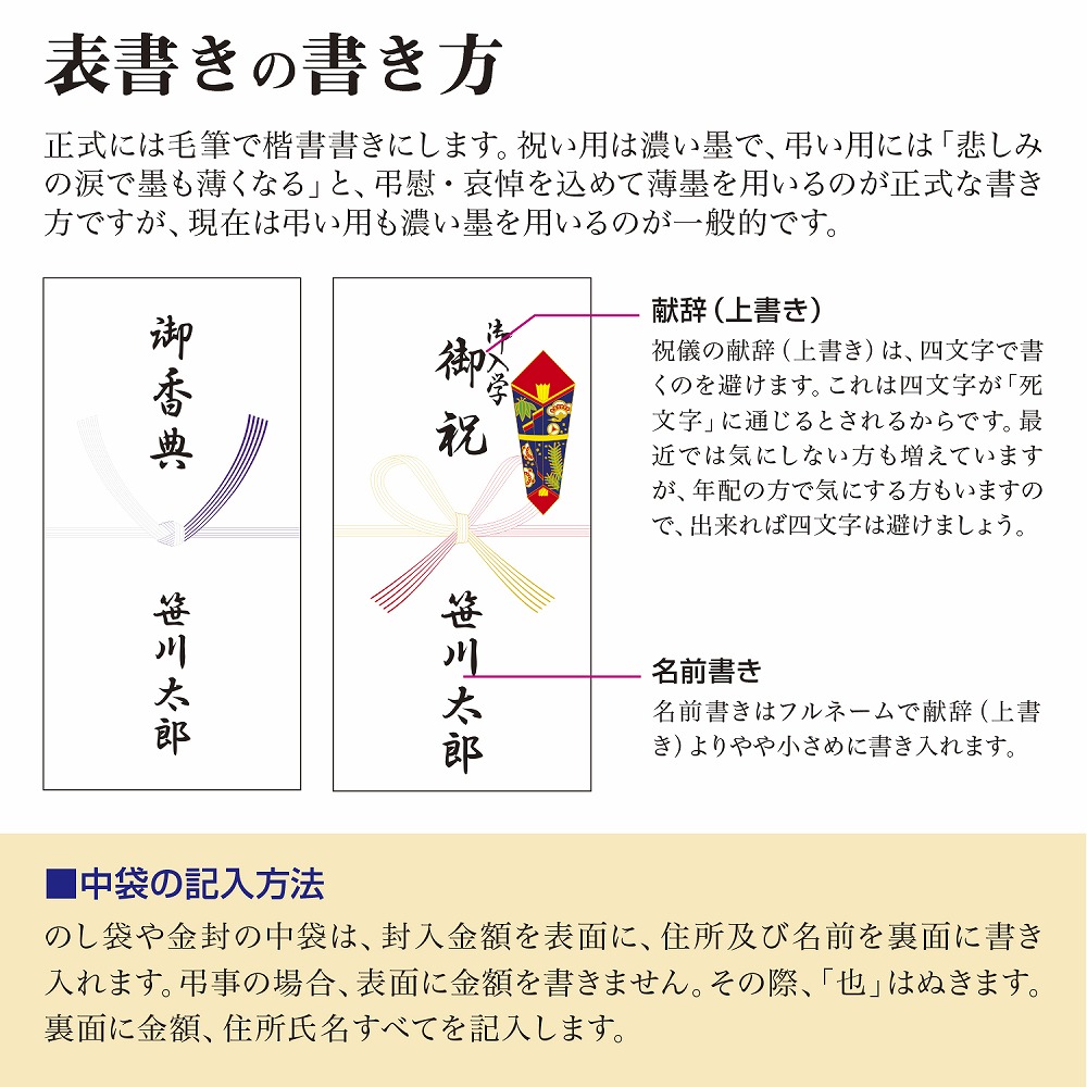 多当のし袋 百型 佛 御佛前 | ササガワオンラインショップ